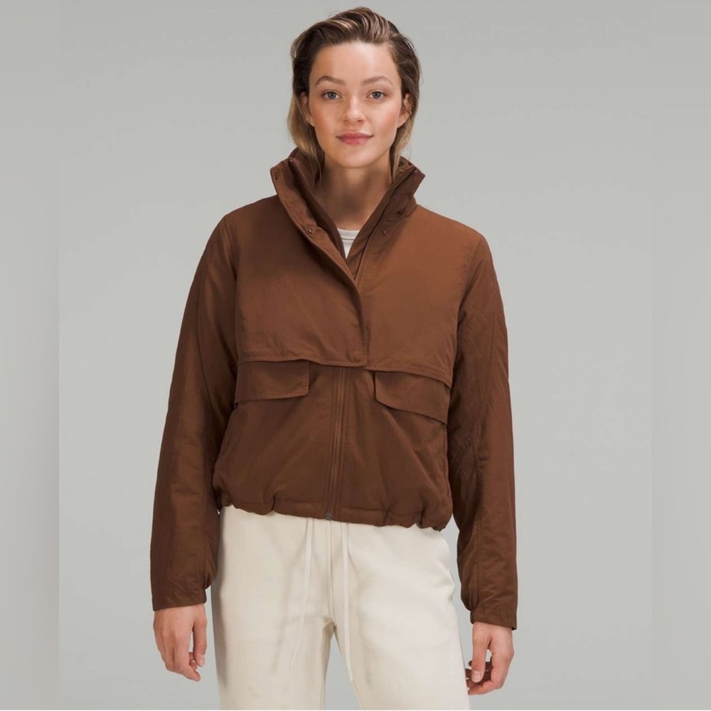 lululemon athletica Brown Utility Jacket